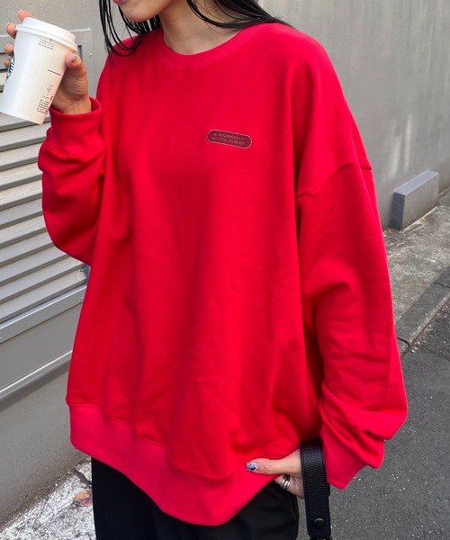 COLONY 2139（コロニートゥーワンスリーナイン）の「ワッペン刺繍スウェット（スウェット・レディース・レッド/ネイビー/グレー・LARGE/FREE）」の3枚目の写真