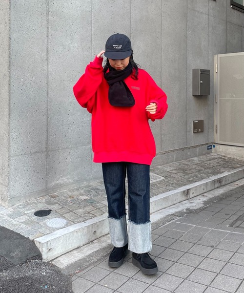 COLONY 2139（コロニートゥーワンスリーナイン）の「ワッペン刺繍スウェット（スウェット・レディース・レッド/ネイビー/グレー・LARGE/FREE）」の5枚目の写真