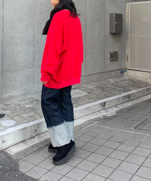 COLONY 2139（コロニートゥーワンスリーナイン）の「ワッペン刺繍スウェット（スウェット・レディース・レッド/ネイビー/グレー・LARGE/FREE）」の6枚目の写真