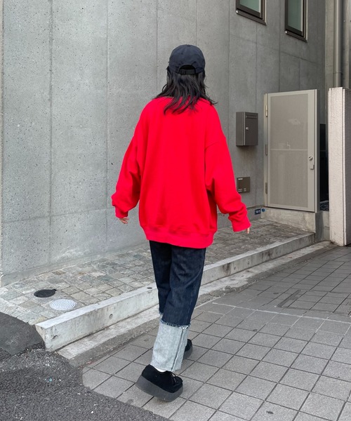 COLONY 2139（コロニートゥーワンスリーナイン）の「ワッペン刺繍スウェット（スウェット・レディース・レッド/ネイビー/グレー・LARGE/FREE）」の7枚目の写真