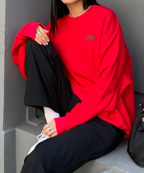 COLONY 2139（コロニートゥーワンスリーナイン）の「ワッペン刺繍スウェット（スウェット・レディース・レッド/ネイビー/グレー・LARGE/FREE）」の9枚目の写真