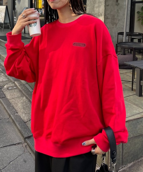 COLONY 2139（コロニートゥーワンスリーナイン）の「ワッペン刺繍スウェット（スウェット・レディース・レッド/ネイビー/グレー・LARGE/FREE）」の10枚目の写真