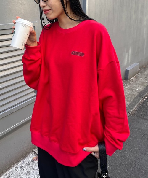 COLONY 2139（コロニートゥーワンスリーナイン）の「ワッペン刺繍スウェット（スウェット・レディース・レッド/ネイビー/グレー・LARGE/FREE）」の14枚目の写真