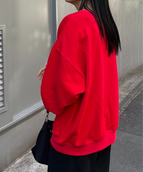 COLONY 2139（コロニートゥーワンスリーナイン）の「ワッペン刺繍スウェット（スウェット・レディース・レッド/ネイビー/グレー・LARGE/FREE）」の15枚目の写真