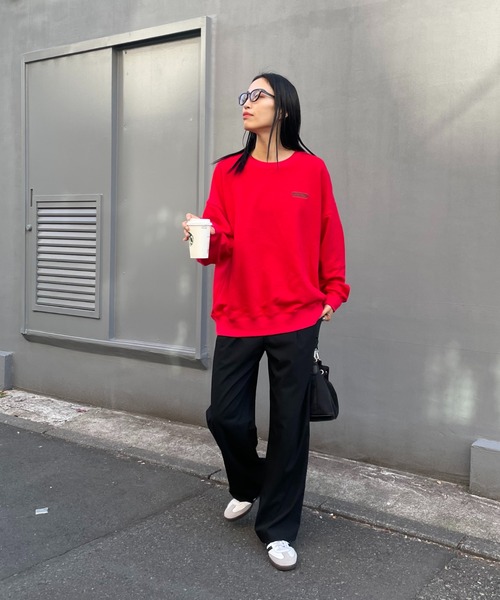 COLONY 2139（コロニートゥーワンスリーナイン）の「ワッペン刺繍スウェット（スウェット・レディース・レッド/ネイビー/グレー・LARGE/FREE）」の11枚目の写真