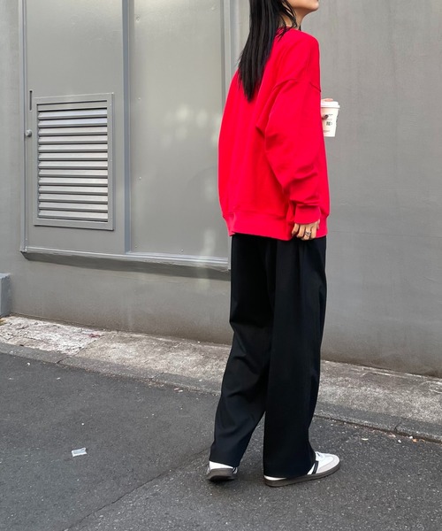 COLONY 2139（コロニートゥーワンスリーナイン）の「ワッペン刺繍スウェット（スウェット・レディース・レッド/ネイビー/グレー・LARGE/FREE）」の12枚目の写真