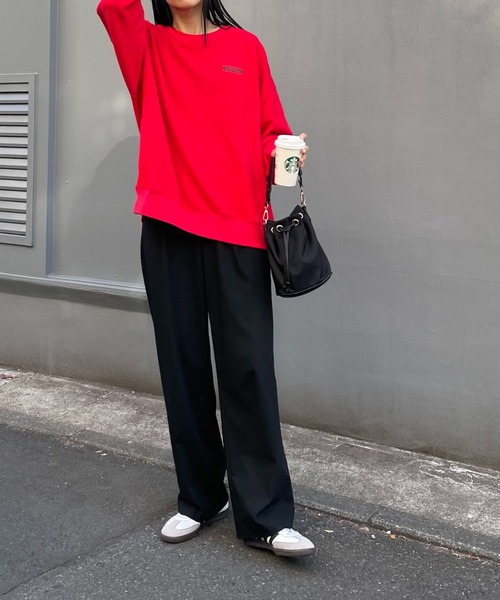 COLONY 2139（コロニートゥーワンスリーナイン）の「ワッペン刺繍スウェット（スウェット・レディース・レッド/ネイビー/グレー・LARGE/FREE）」の13枚目の写真