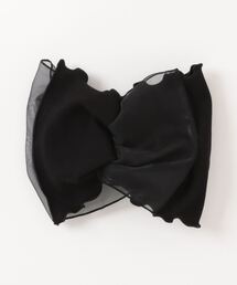 emesuelee | オーガンジー×リブメロー ヘアバンド(ヘアバンド)