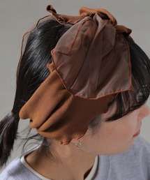 Kinema アーガイルヘアバンド ブラウン border hair band – Maison Kinema