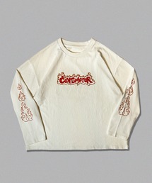 Flame logo pigment long tee