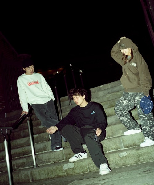 centimeter(センチメーター)の「Flame logo pigment long tee(Tシャツ/カットソー・メンズ・サックスブルー/ブラック/キナリ・LARGE/MEDIUM/X-LARGE)」の13枚目の写真