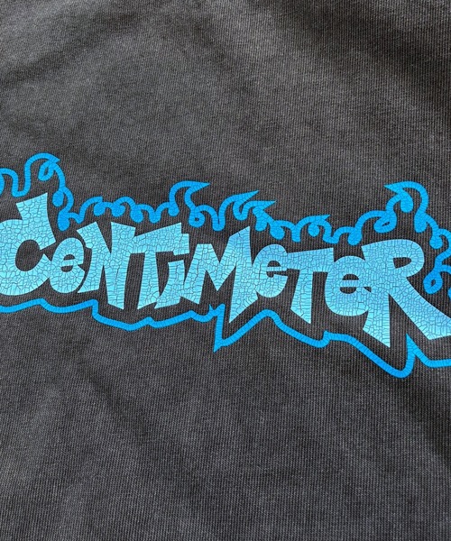 centimeter(センチメーター)の「Flame logo pigment long tee(Tシャツ/カットソー・メンズ・サックスブルー/ブラック/キナリ・LARGE/MEDIUM/X-LARGE)」の10枚目の写真
