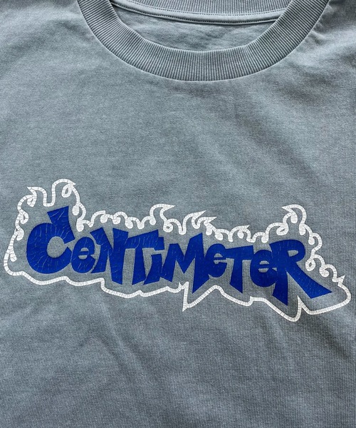 centimeter(センチメーター)の「Flame logo pigment long tee(Tシャツ/カットソー・メンズ・サックスブルー/ブラック/キナリ・LARGE/MEDIUM/X-LARGE)」の8枚目の写真