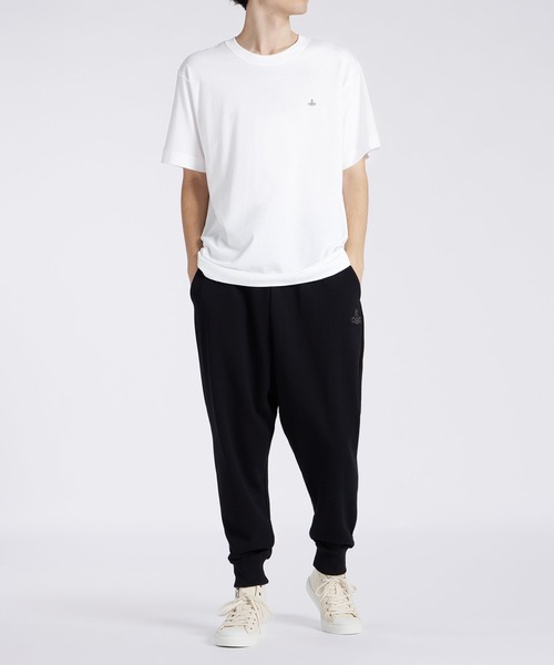 【Vivienne Westwood】ワンポイントORBリラックスTシャツ ワンポイントORB リラックスTシャツ(ブラック)（メンズ