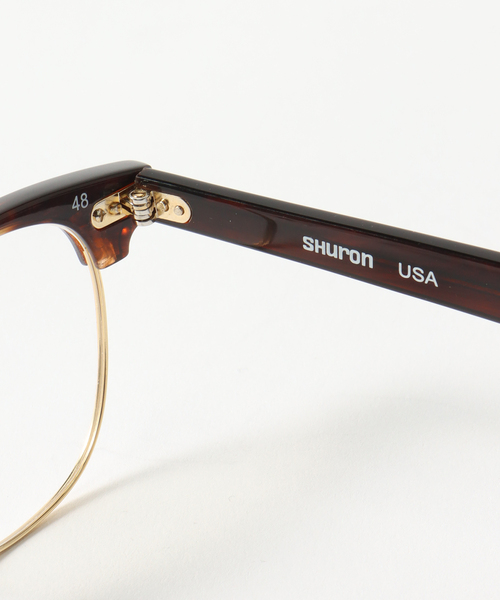SHURON（シュロン）の「【SHURON / シュロン】RONSIRZYL（メガネ・メンズ・ブラック/ブラウン・46/48）」の9枚目の写真