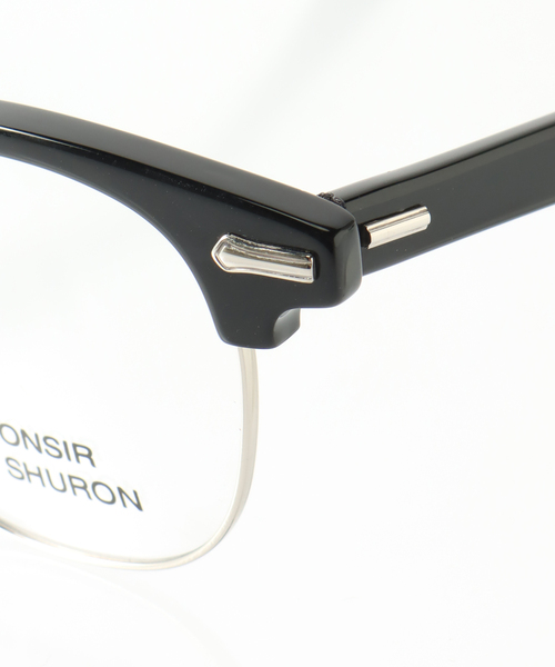 SHURON（シュロン）の「【SHURON / シュロン】RONSIRZYL（メガネ・メンズ・ブラック/ブラウン・46/48）」の6枚目の写真