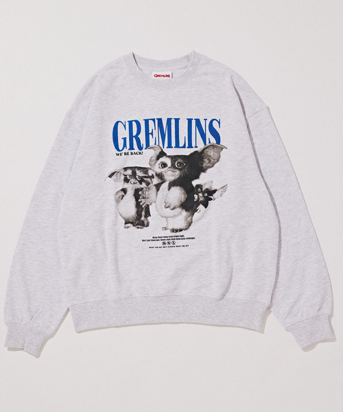 B.C STOCK（ベーセーストック）の「【GREMLINS / グレムリン】別注 モノトーンプリントスウェット（Tシャツ/カットソー・メンズ・ブラック系その他/ホワイト系その他・MEDIUM/LARGE）」の2枚目の写真