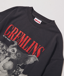 【GREMLINS / グレムリン】別注 モノトーンプリントスウェット