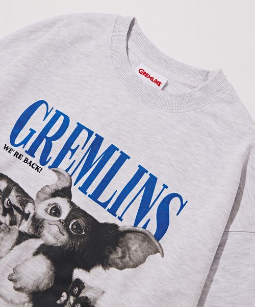 B.C STOCK（ベーセーストック）の「【GREMLINS / グレムリン】別注 モノトーンプリントスウェット（Tシャツ/カットソー・メンズ・ブラック系その他/ホワイト系その他・MEDIUM/LARGE）」の6枚目の写真