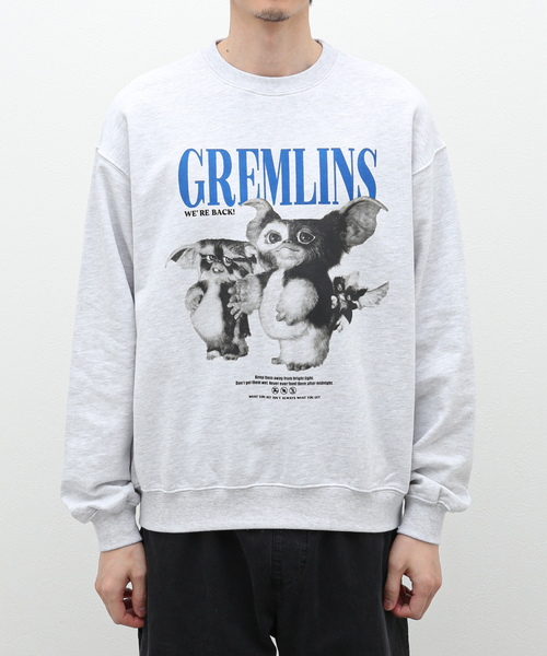 B.C STOCK（ベーセーストック）の「【GREMLINS / グレムリン】別注 モノトーンプリントスウェット（Tシャツ/カットソー・メンズ・ブラック系その他/ホワイト系その他・MEDIUM/LARGE）」の18枚目の写真