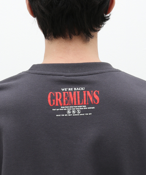 B.C STOCK（ベーセーストック）の「【GREMLINS / グレムリン】別注 モノトーンプリントスウェット（Tシャツ/カットソー・メンズ・ブラック系その他/ホワイト系その他・MEDIUM/LARGE）」の14枚目の写真