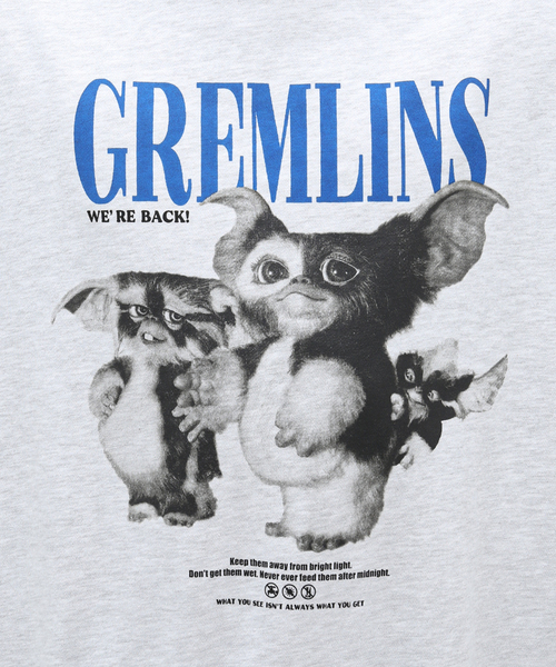 B.C STOCK（ベーセーストック）の「【GREMLINS / グレムリン】別注 モノトーンプリントスウェット（Tシャツ/カットソー・メンズ・ブラック系その他/ホワイト系その他・MEDIUM/LARGE）」の21枚目の写真