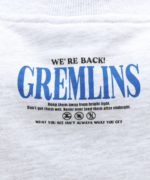 B.C STOCK（ベーセーストック）の「【GREMLINS / グレムリン】別注 モノトーンプリントスウェット（Tシャツ/カットソー・メンズ・ブラック系その他/ホワイト系その他・MEDIUM/LARGE）」の5枚目の写真