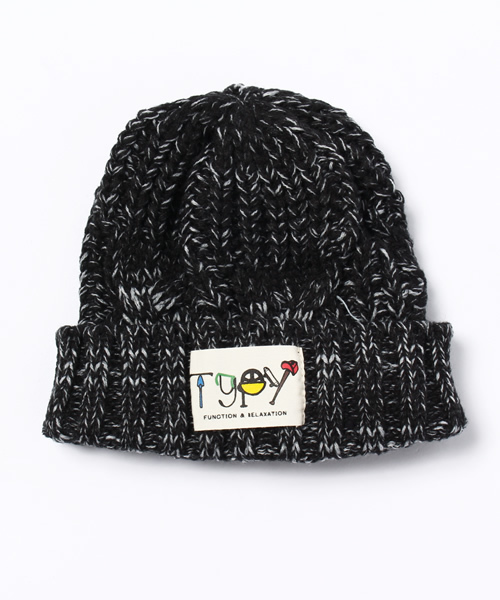 CIAOPANIC TYPY(チャオパニックティピー)の「キッズケーブルニットワッチ(ニットキャップ/ビーニー・キッズ・ブラック/グレー/ネイビー/その他21/ワインレッド/チャコールグレー・FREE)」の12枚目の写真