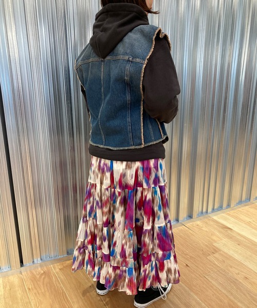 ISABEL MARANT（イザベルマラン）の「デニムベスト（ベスト・レディース・ライトインディゴブルー・38/36/34）」の3枚目の写真