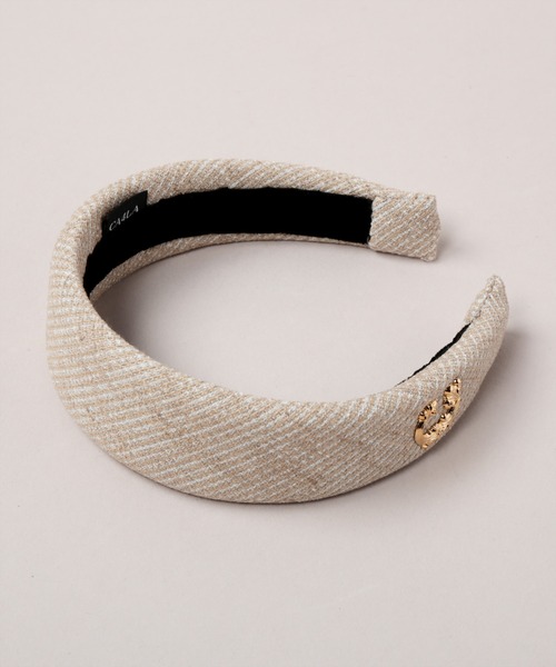 CA4LA（カシラ）の「TILTED LINE6（カチューシャ・レディース・グリーン/オレンジ/ベージュ/ブラック・ONESIZE）」の3枚目の写真