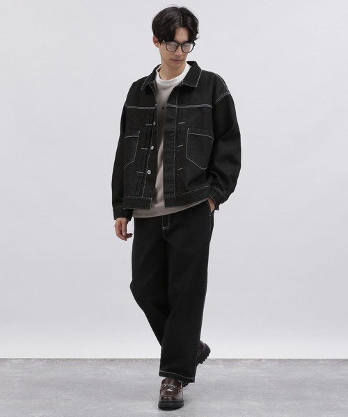 LAKOLE(ラコレ)の「デニムシェフパンツ / 988552(デニムパンツ・メンズ・ブラック/ネイビー・MEDIUM/LARGE)」の16枚目の写真