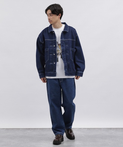 LAKOLE(ラコレ)の「デニムシェフパンツ / 988552(デニムパンツ・メンズ・ブラック/ネイビー・MEDIUM/LARGE)」の19枚目の写真