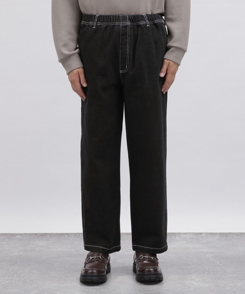 LAKOLE(ラコレ)の「デニムシェフパンツ / 988552(デニムパンツ・メンズ・ブラック/ネイビー・MEDIUM/LARGE)」の4枚目の写真