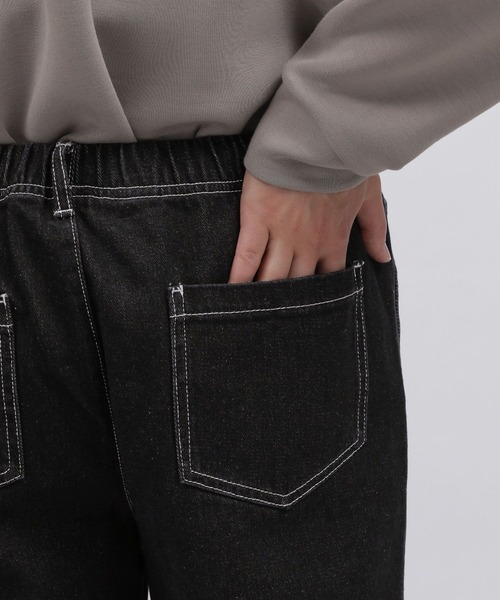 LAKOLE(ラコレ)の「デニムシェフパンツ / 988552(デニムパンツ・メンズ・ブラック/ネイビー・MEDIUM/LARGE)」の12枚目の写真