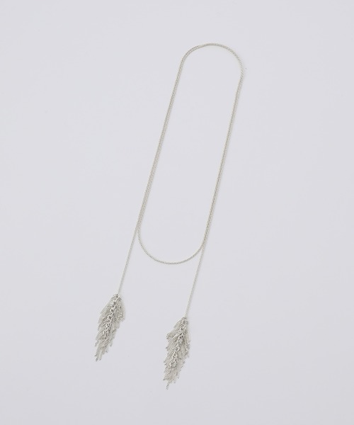 ROPE'（ロペ）の「マルチWAYフリンジネックレス（ネックレス・レディース・シルバー/ゴールド/シルバー系その他・FREE）」の8枚目の写真