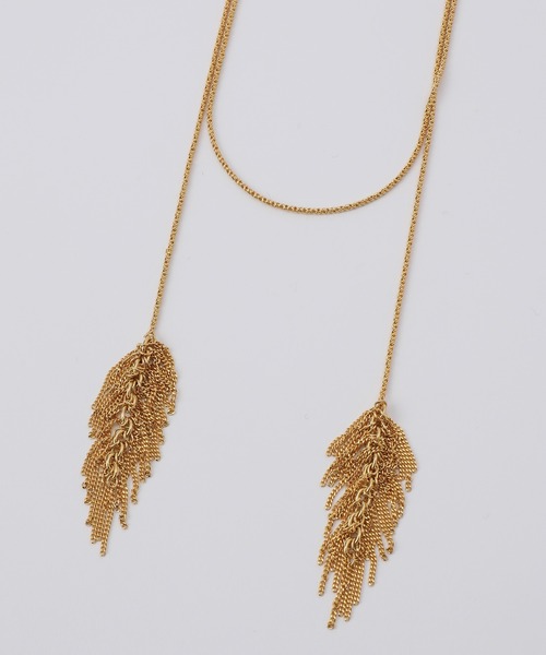 ROPE'（ロペ）の「マルチWAYフリンジネックレス（ネックレス・レディース・シルバー/ゴールド/シルバー系その他・FREE）」の7枚目の写真