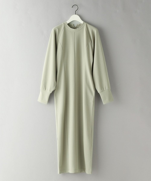 e/rm（イーアールエム）の「【e/rm】ラインフォルムドレス（ワンピース・レディース・ブラック/チャコールグレー/グリーン系その他2・FREE）」の3枚目の写真