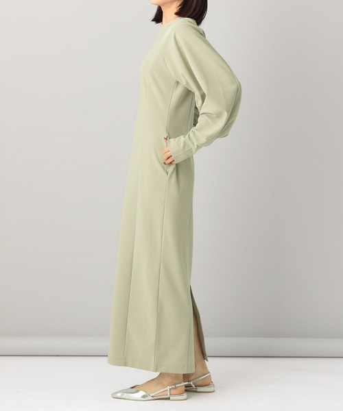 e/rm（イーアールエム）の「【e/rm】ラインフォルムドレス（ワンピース・レディース・ブラック/チャコールグレー/グリーン系その他2・FREE）」の10枚目の写真