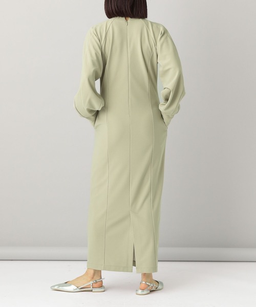 e/rm（イーアールエム）の「【e/rm】ラインフォルムドレス（ワンピース・レディース・ブラック/チャコールグレー/グリーン系その他2・FREE）」の11枚目の写真