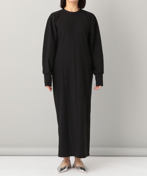 e/rm（イーアールエム）の「【e/rm】ラインフォルムドレス（ワンピース・レディース・ブラック/チャコールグレー/グリーン系その他2・FREE）」の12枚目の写真