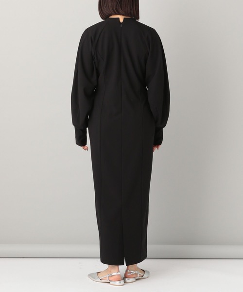 e/rm（イーアールエム）の「【e/rm】ラインフォルムドレス（ワンピース・レディース・ブラック/チャコールグレー/グリーン系その他2・FREE）」の14枚目の写真