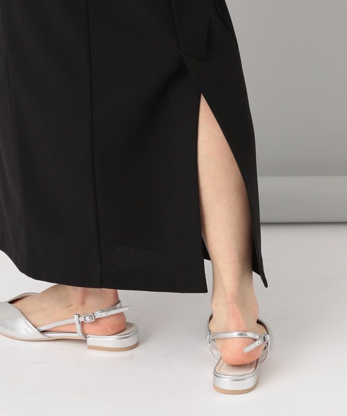 e/rm（イーアールエム）の「【e/rm】ラインフォルムドレス（ワンピース・レディース・ブラック/チャコールグレー/グリーン系その他2・FREE）」の19枚目の写真