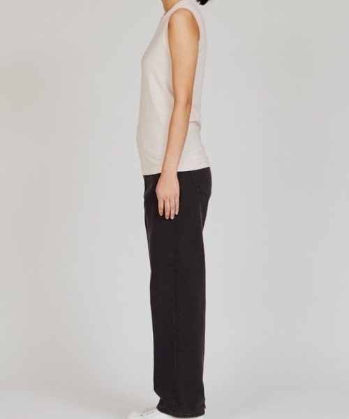 HANES(ヘインズ)の「【Hanes/ヘインズ】HW5327 2PスリーブレスTシャツ/2Pセット/レディース(Tシャツ/カットソー・レディース・マルチ/ピンク/ベージュ・L/M)」の16枚目の写真