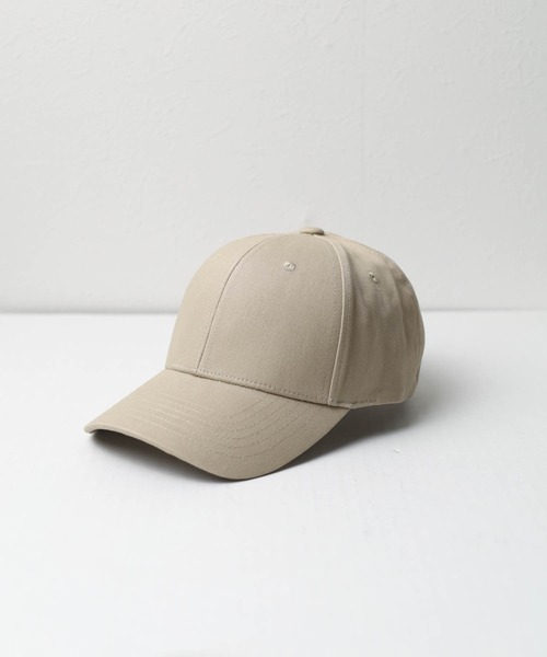 NO WAY（ノーウェイ）の「/cotton panel/CAP（キャップ・メンズ・ホワイト/ベージュ・FREE）」の2枚目の写真