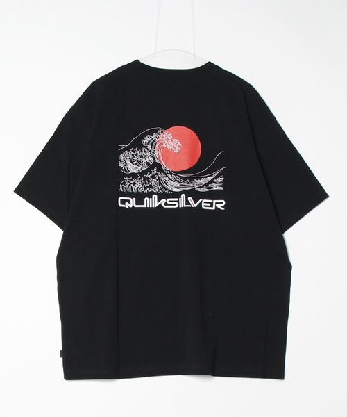 Quiksilver(クイックシルバー)の「【ムラサキスポーツ限定】QUIKSILVER/クイックシルバー 半袖Tee オーバーサイズ バックプリント JAPAN QST245624M(Tシャツ/カットソー・メンズ・ホワイト/ブラック・XL/L/M)」の3枚目の写真