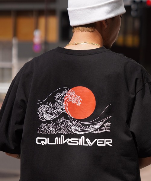 Quiksilver(クイックシルバー)の「【ムラサキスポーツ限定】QUIKSILVER/クイックシルバー 半袖Tee オーバーサイズ バックプリント JAPAN QST245624M(Tシャツ/カットソー・メンズ・ホワイト/ブラック・XL/L/M)」の13枚目の写真
