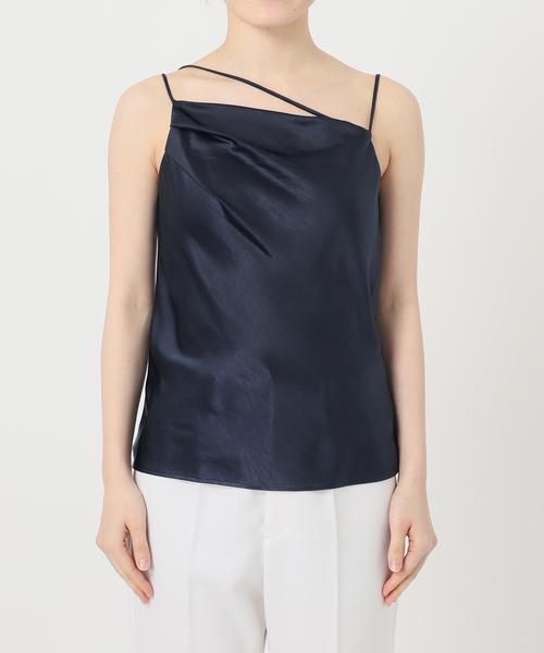 【新品】Noble サテンキャミソール Noble（ノーブル）の「サテンキャミソール（キャミソール）」 - WEAR