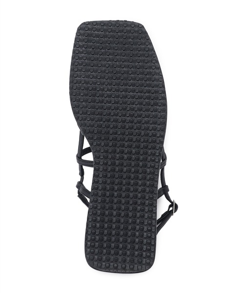 ROPE' PICNIC(ロペピクニック)の「スキニーストラッププラットフォームサンダル(サンダル・レディース・ゴールド/キナリ/ブラック・24.5cm/23.5cm/23.0cm/24.0cm)」の11枚目の写真