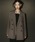 ANDRESDiAhXhj́upeaked lapel jacket / s[NhyWPbgie[[hWPbgjvbO[
