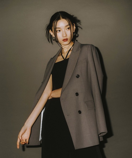 セール】ピークドラペルジャケット / peaked lapel jacket